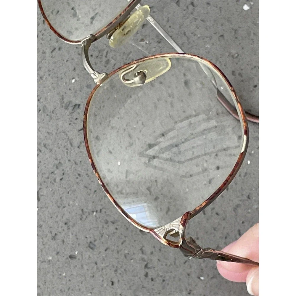 LAURA ASHLEY TOPAZ EYEWEAR FRAMES ONLY EYEGLASSES 53-17-135 FLEX HINGE